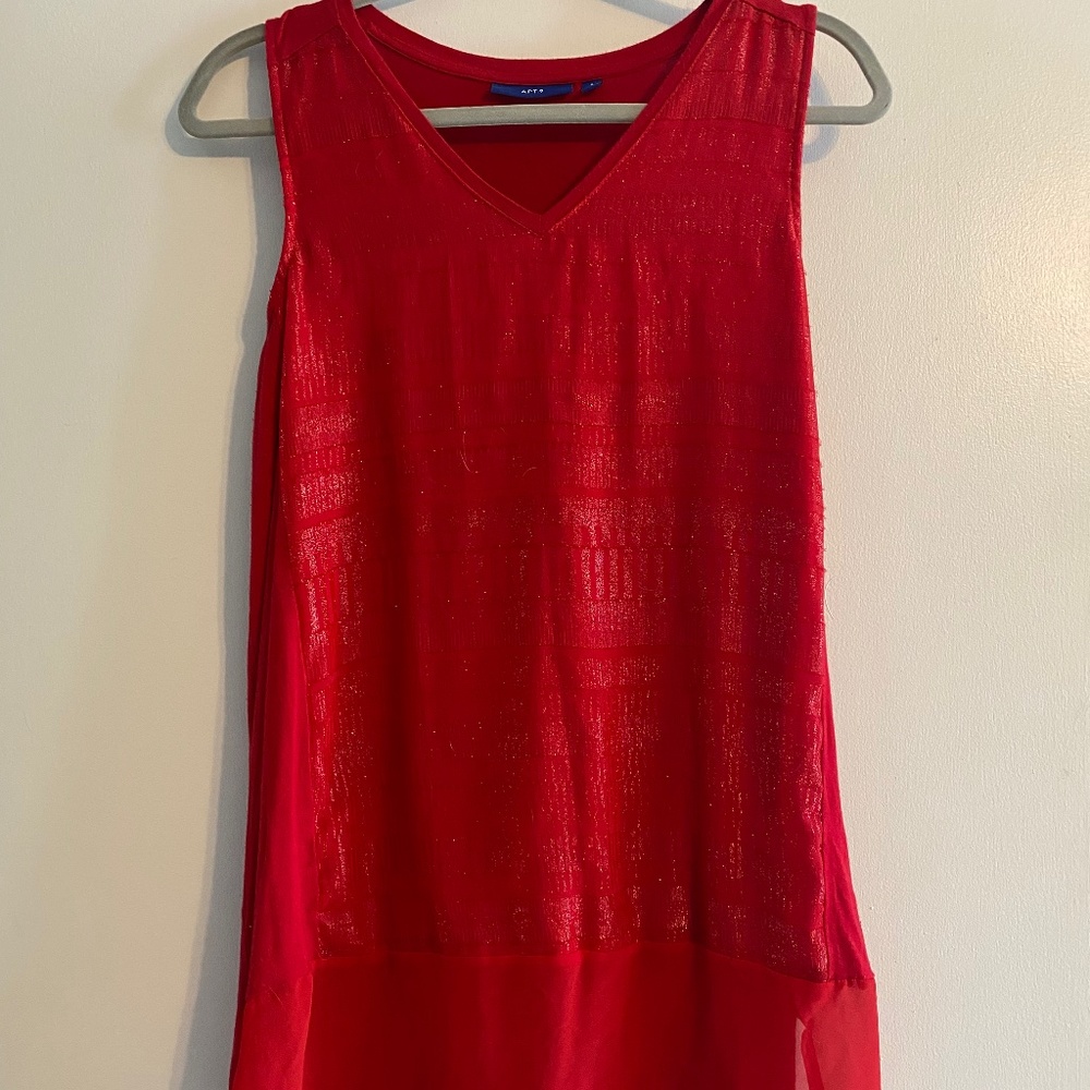 Apt 9 sleeveless blouse